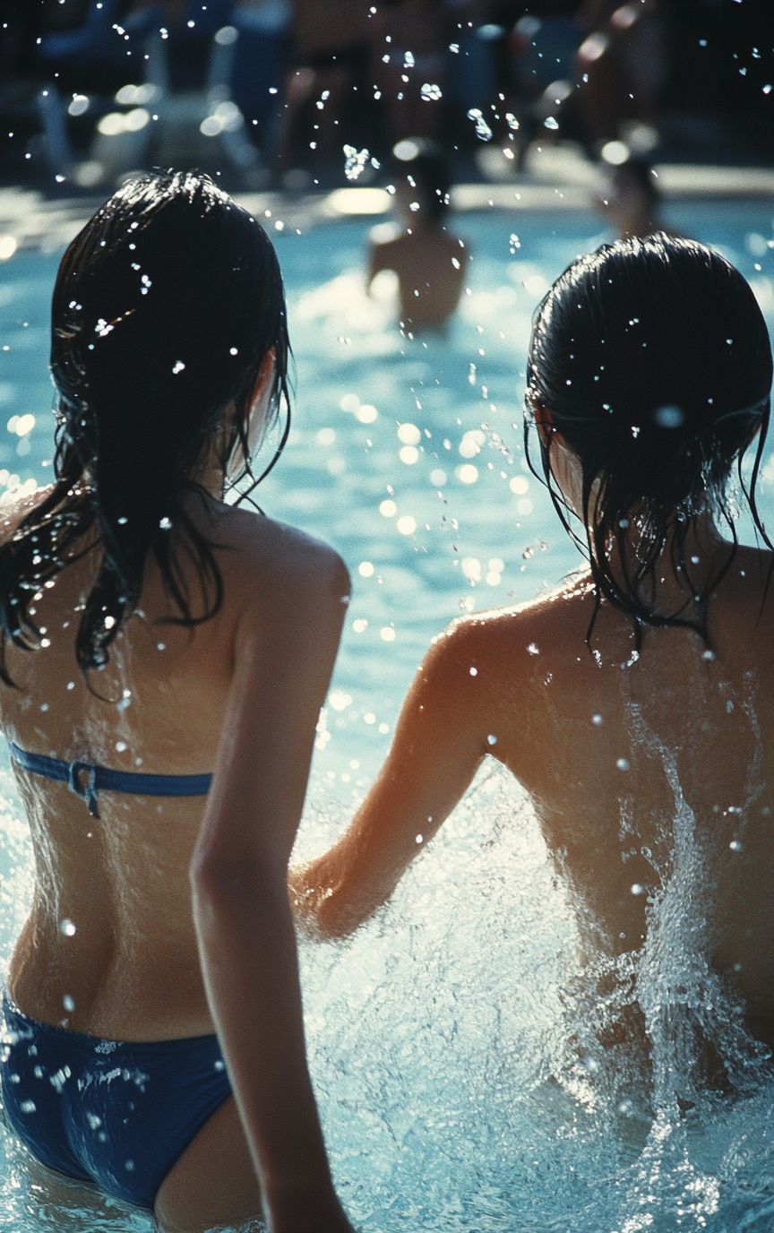 小柄な女子の逆さ撮り風スカートチラ動画　サムネイル画像
