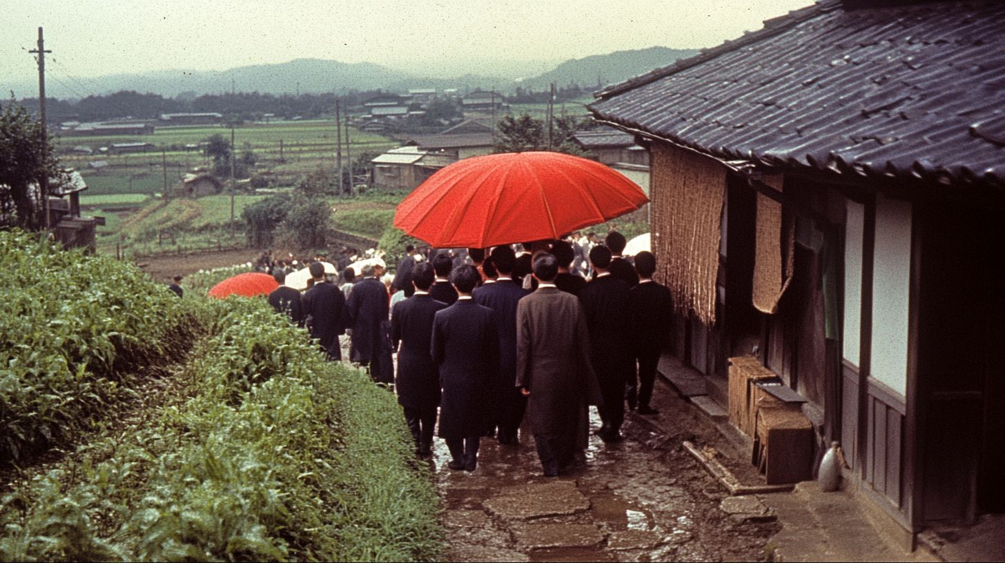 反射する水たまり 少し怖い 画像