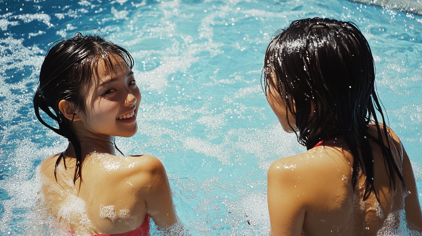 女子高生風の日常風ホームビデオ風映像 サムネイル画像