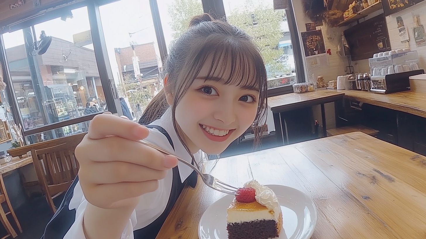 美少女デート画像 大阪府 枚方市 2024年12月02日 喫茶店デート 画像
