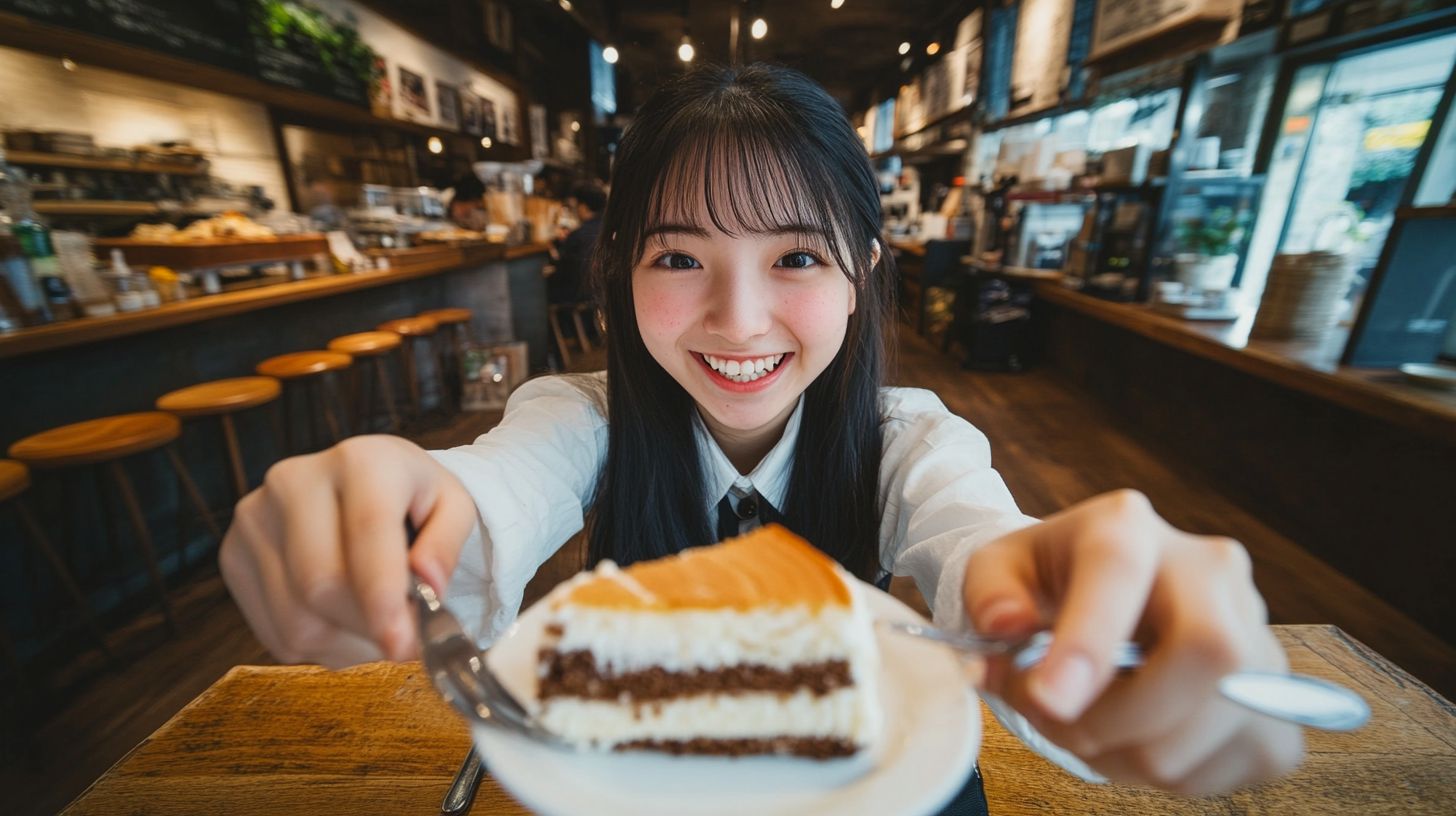 喫茶店デート画像　大阪府　守口市　2025年08月10日　喫茶店デート　画像