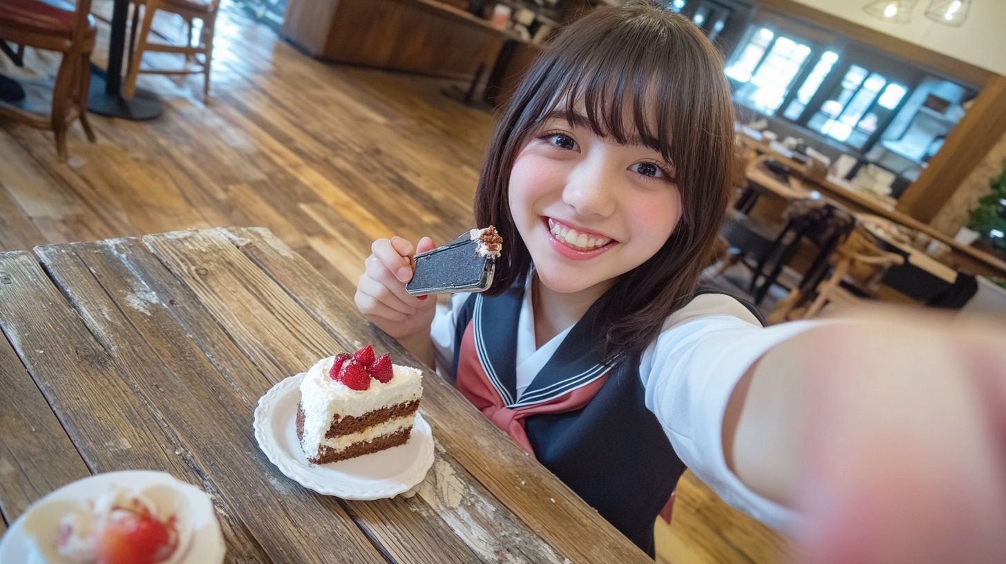 美少女デート画像 東京都 立川市 2025年09月13日 喫茶店デート 画像