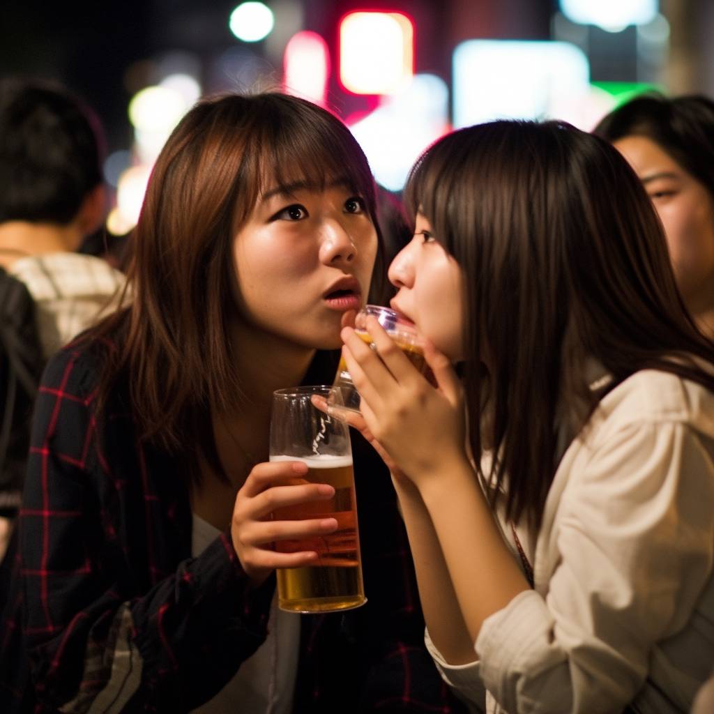 酔っ払い泥酔女子　新宿　2023年03月31日 画像01
