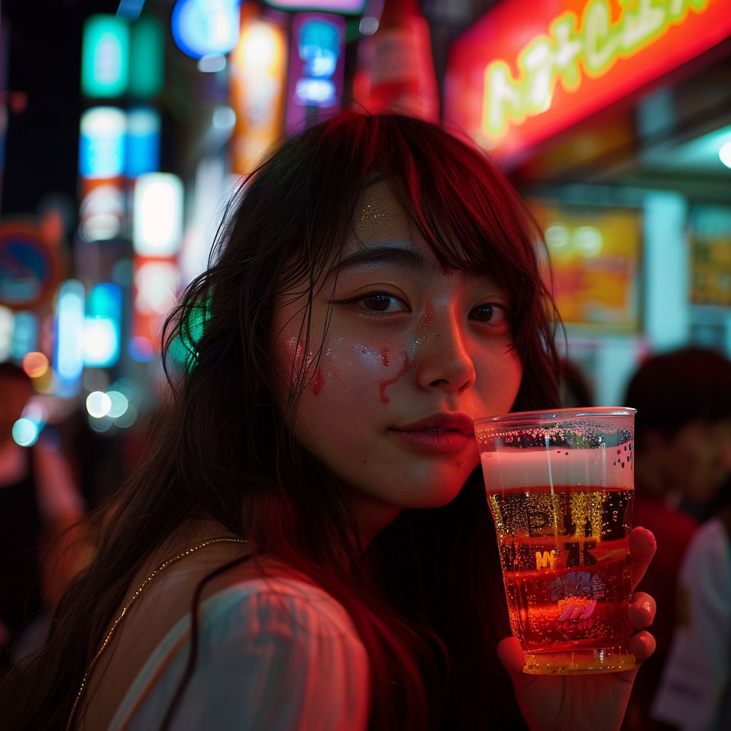 酔っ払い泥酔女子　埼玉県　吉川市　2025年01月01日　酔っ払い泥酔女性画像