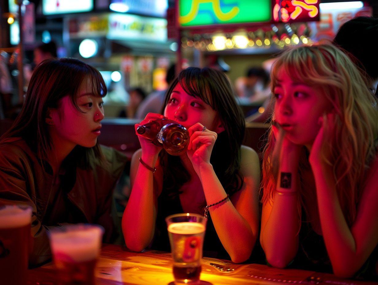 酔っ払い泥酔女子　茨城県　神栖市　2025年05月22日　酔っ払い泥酔女性画像