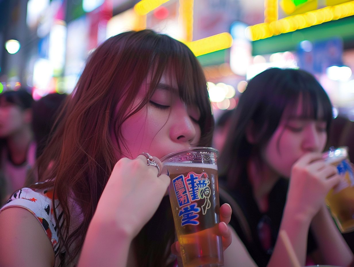 酔っ払い泥酔女子　大阪府　交野市　2025年08月23日　酔っ払い泥酔女性画像