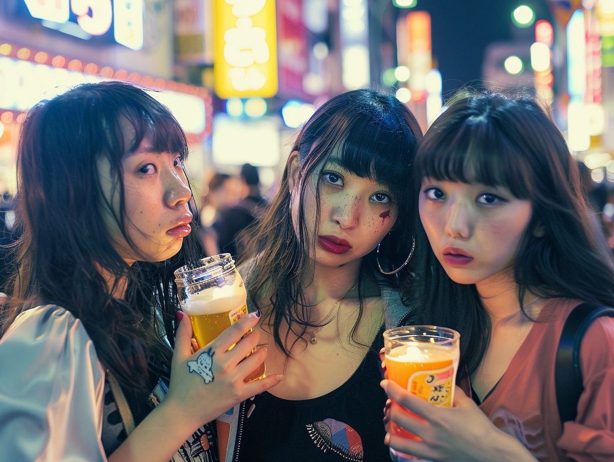 酔っ払い泥酔女子　埼玉県　八潮市　2025年08月26日　酔っ払い泥酔女性画像