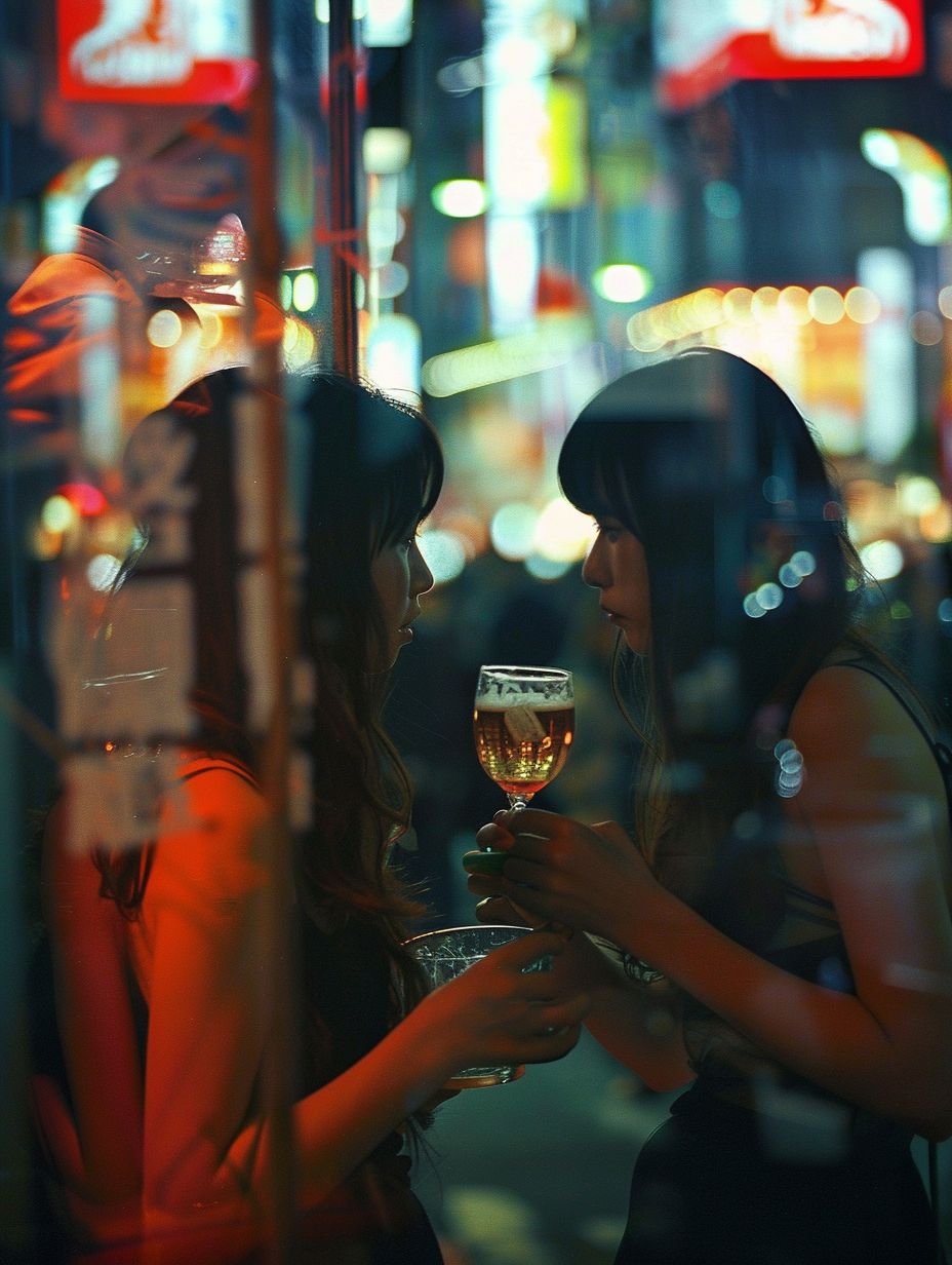 酔っ払い泥酔女子　茨城県　つくば市　2025年11月21日　酔っ払い泥酔女性画像