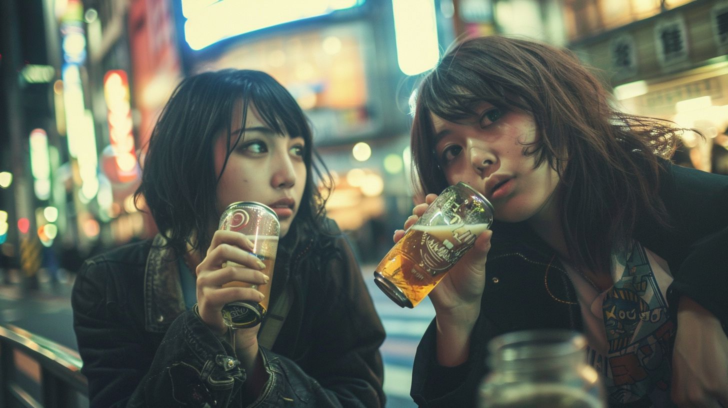 酔っ払い泥酔女子　愛知県　江南市　2026年03月09日　酔っ払い泥酔女性画像