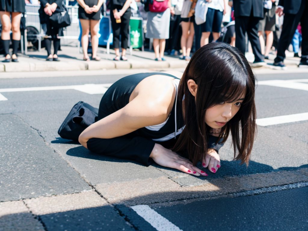 土下座女子　宮城県　塩竈市　2025年12月17日　土下座画像