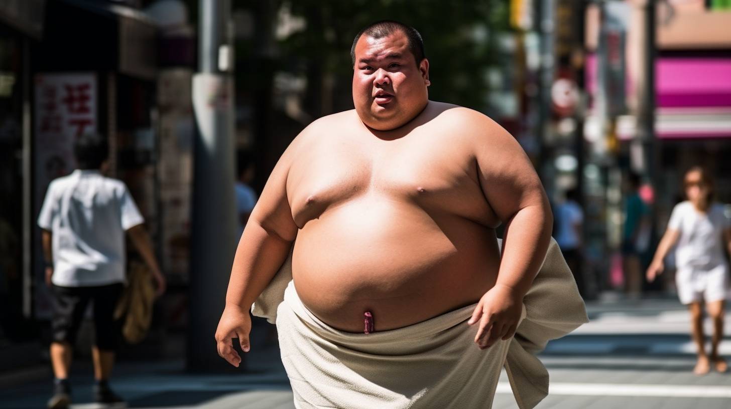 太った男　千葉県　四街道市　2023年10月10日　ガチムチ男画像