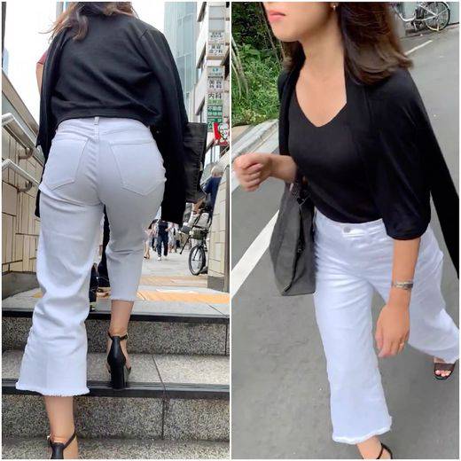 《お尻＋パイパイがエロい！！》　No.622【深めのVネックニットで誘ってくるセレブ美女】　サンプル画像3