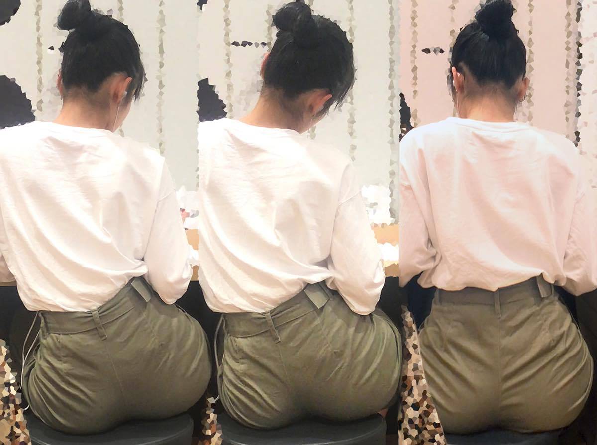 ピチピチピタパンヒップ172_魅惑の突き出し美尻に思わずフル勃起！エロ尻のお姉さん♪ サンプル画像
