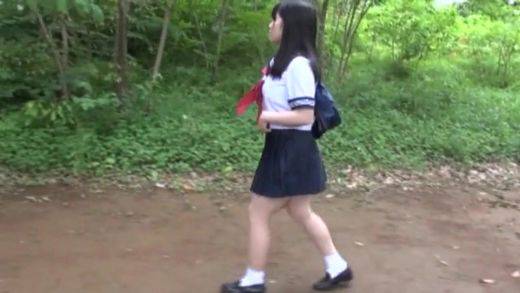 制服JKのアクティブパンチラ②　サンプル画像1