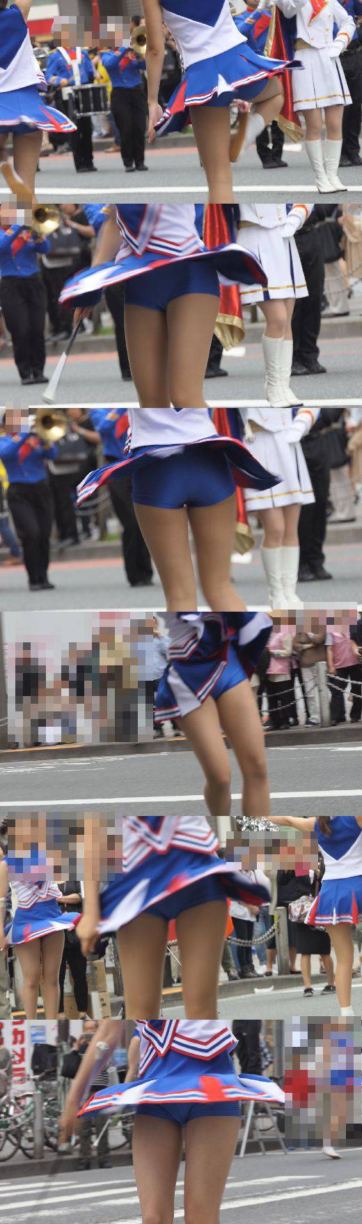 超高画質FHD動画 某有名大学(駅伝強豪校)JD達の可憐なバトン演技をローアングルで撮っちゃいましたNO-1　サンプル画像2