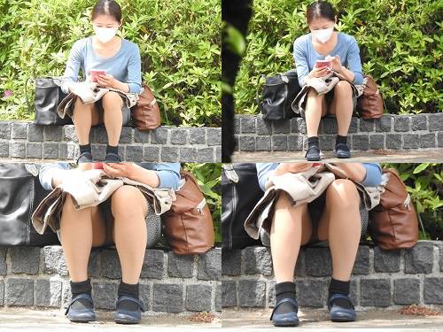 ＮＯ５９お姉さんの見えてるパンティー売ってください！！　サンプル画像2