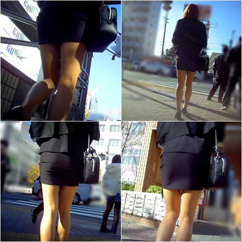 【電車対面パンチラ35】☆三角ゾーン観察記録／内股環境のいいミニスカお姉さん！　サンプル画像3