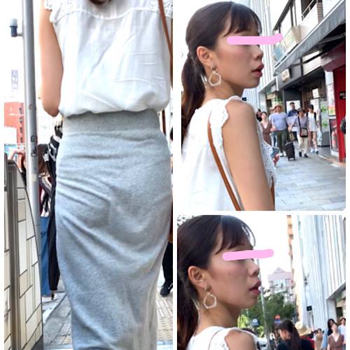 【芸能人シリーズ】田中〇なみ似のスレンダークビれのめちゃエロい丸尻の桃尻に精子をぶっかけたくなる！【357】 サンプル画像