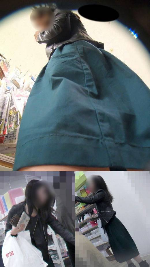 【スマホ・タブレット推奨】ロンスカで鉄壁ガード？大人の色気漂うエロそうな人妻のパンチラ　サンプル画像1