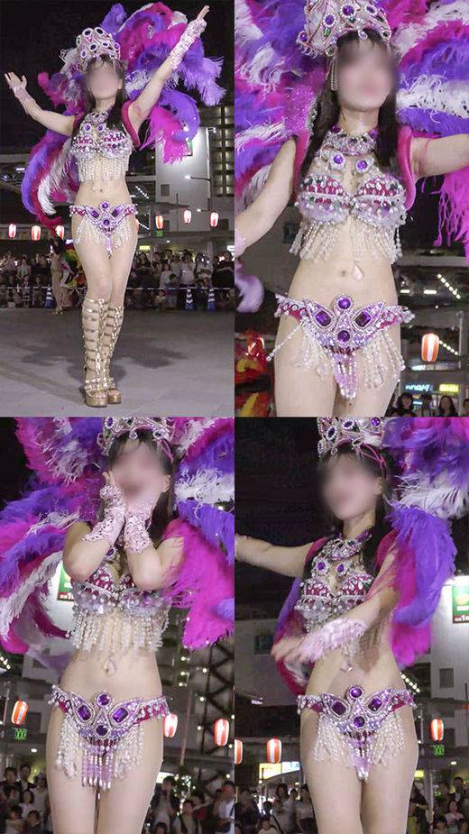 アイドル並みに超可愛い美白美人のセクシーサンバダンサー　サンプル画像2