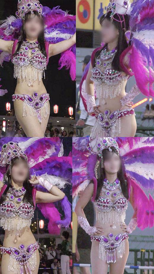 アイドル並みに超可愛い美白美人のセクシーサンバダンサー　サンプル画像3