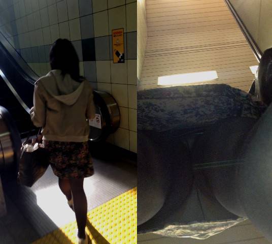 パンティ連続盗撮7days 童顔OL編~秋ver~ サンプル画像