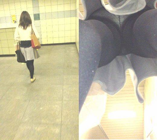 パンティ連続盗撮7days 童顔OL編~秋ver~　サンプル画像3