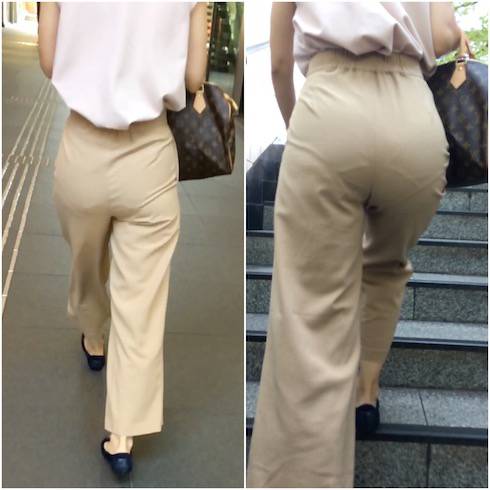 《人気作品の再編集・パンティー透けを恥ずかしいと思わないシリーズ③》 No.809【クロッチ感がエロいセレブ妻編】 サンプル画像