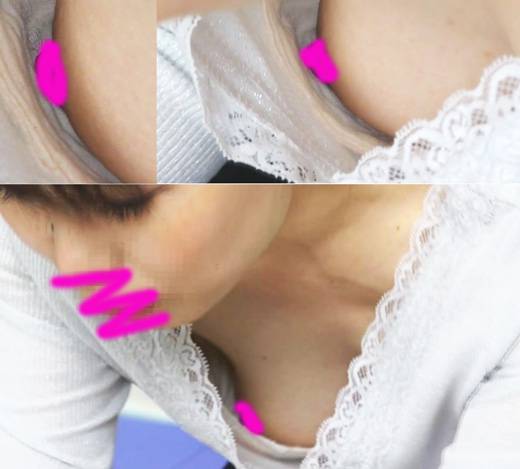 【TOP5入り確定ママ登場!!】■胸チラ■総勢５名!!顔よし、おっぱい良し、雰囲気よし!!{＃149}　サンプル画像1