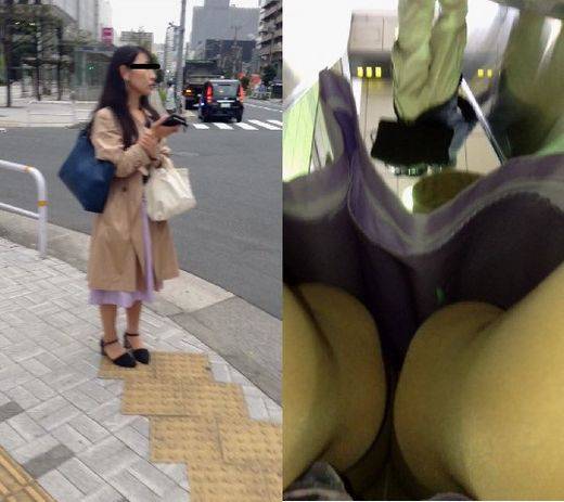 クールビューティーOLさんパンティ盗撮　サンプル画像1