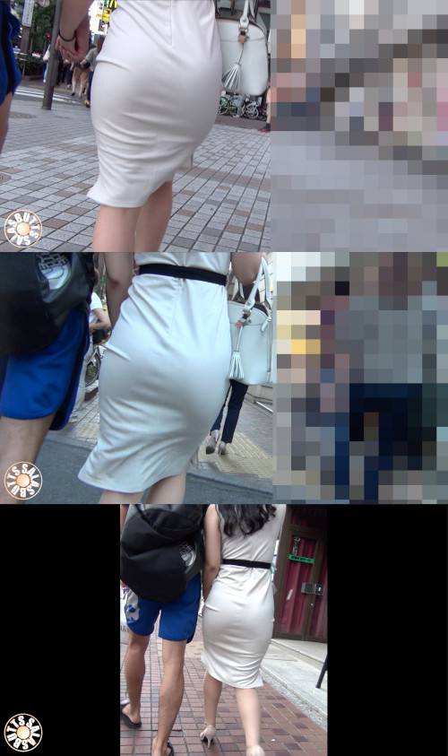 【FHD高画質】ムッチリ白ワンピ ホテルに行く前の腹ごしらえ サンプル画像3