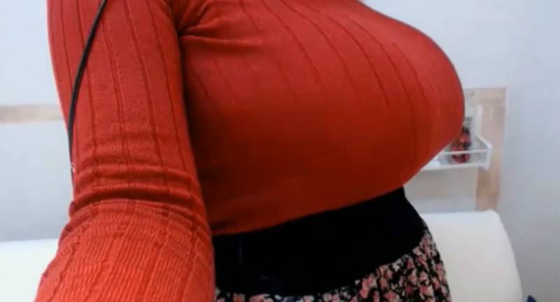 【素人爆乳動画！】パンパンに腫れあがった爆乳を見せつける！part26【個人撮影】 サンプル画像