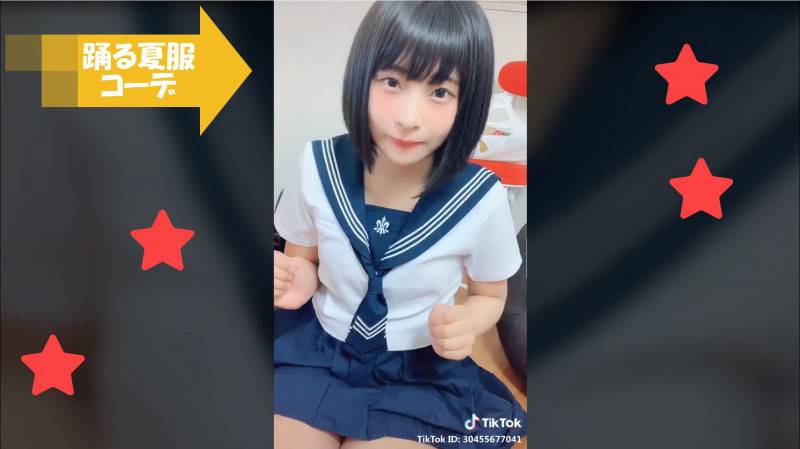 【完全素人】夏服ではしゃいで踊りまくる女子(セーラー服あり) サンプル画像