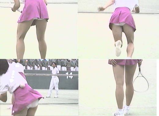 懐かしのテニス 90年代 屋外試合　サンプル画像2
