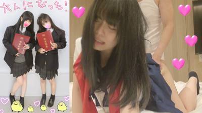【個撮】卒業祝！激カワ黒髪美少女莉茉ちゃんの名器ま〇こをガン突き犯し！もがき狂ってギャン鳴き大悶絶しんじゃうぎぶあ映像（2） サンプル画像