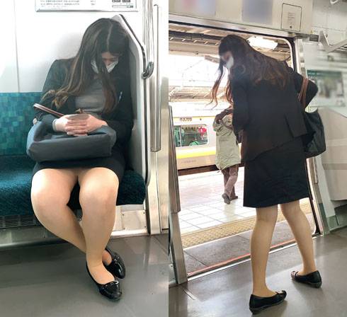無防備に爆睡中のスケベすぎるミニスカOL(其の四) サンプル画像