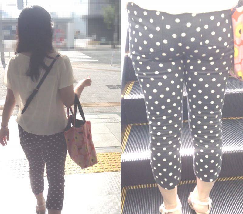 白×黒のパンツを纏ったデカ尻お姉さん3名 サンプル画像