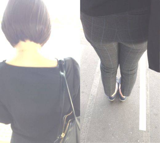 ピタパンに身を纏ったキャリアウーマン美女3態 PART2　サンプル画像1