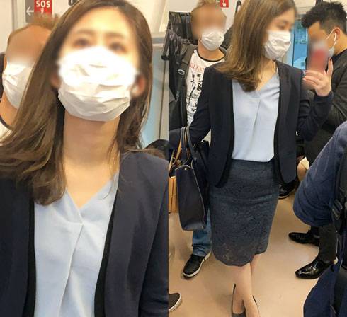 スタイル抜群の美人OLさんを近距離から堂々と撮影（其の四） サンプル画像