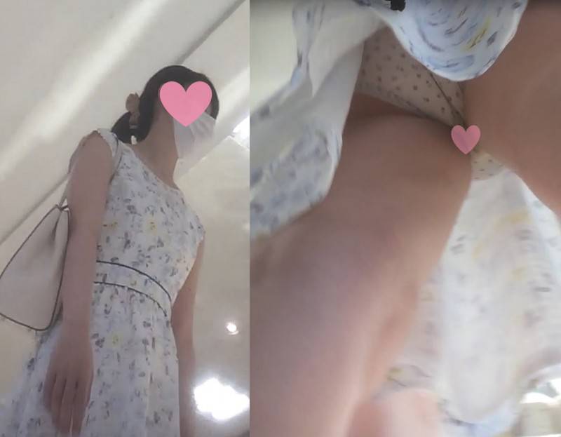 【完全新作】超清楚でアイドル顔のお嬢様　なんとエッロい染み付きパンツでした♡ サンプル画像