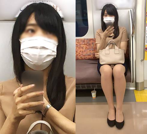 マスク越しに美しさが溢れる洗練されたお姉さん（中編） サンプル画像