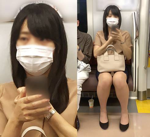 マスク越しに美しさが溢れる洗練されたお姉さん（後編）&ensp; サンプル画像