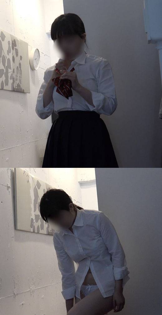 【4K清純系女子◯生2】第二弾!親戚の娘学校帰りの着替え!盗撮!&nbsp;　サンプル画像1