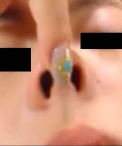 プレミア★ノーズＸＸ　美女の豚鼻初体験からの鼻聖水までに&nbsp;　サンプル画像1