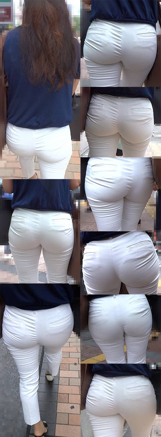 ピチピチピタパンヒップ_082_リバイバル♪ハイスペック白ピタパンお姉様【高画質版特別価格セール！！】&nbsp;　サンプル画像1