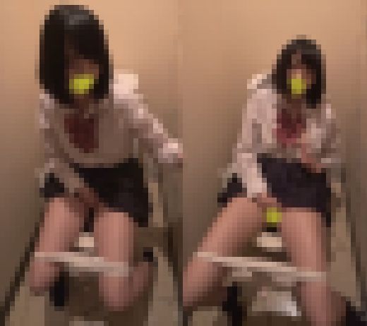 デパートのトイレでこっそりオナニーしちゃうJK⑬　サンプル画像1
