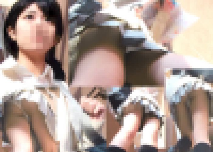 激ヤバ作品!禁断の声かけ生パンチラ盗撮~ガチアイドル系美少女の食込みPをたっぷり盗撮~ サンプル画像