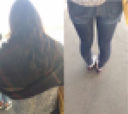 タイトなジーンズにデカ尻をねじ込むお姉さん4態 PART3　サンプル画像1