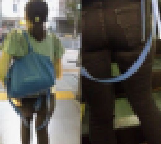 タイトなジーンズにデカ尻をねじ込むお姉さん4態 PART3　サンプル画像2