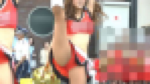 チア・ワンダフルVol36大人気 オレンジ!ハイキック!クイ! サンプル画像1